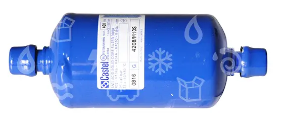 filtrdehydrátor CASTEL 4208/M10S, ANTI-ACID, 083S, 10 MM ODS, pájecí